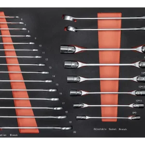 Erbjudandepris U-ring- och lednyckelsats